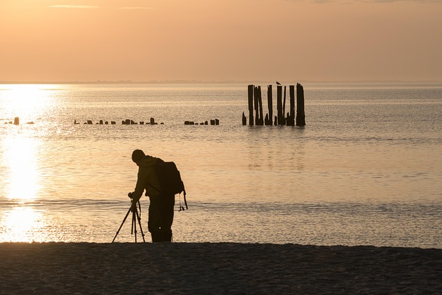 portrait of man travel writer photographer outdoors